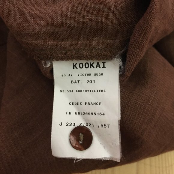 KOOKAÏ French Linen Summer Skirt - Picture 4 of 7